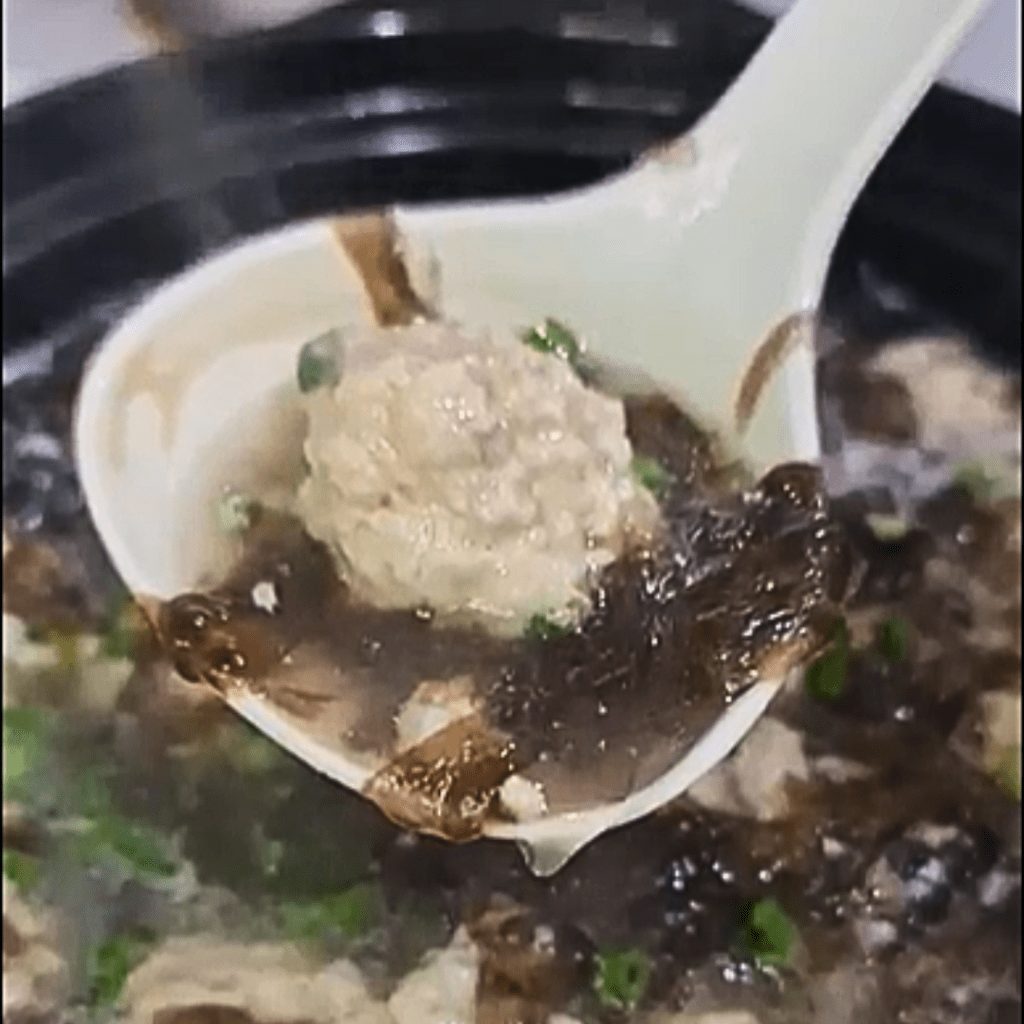 Chinese Yam Meatballs and Seaweed&nbsp;Soup
